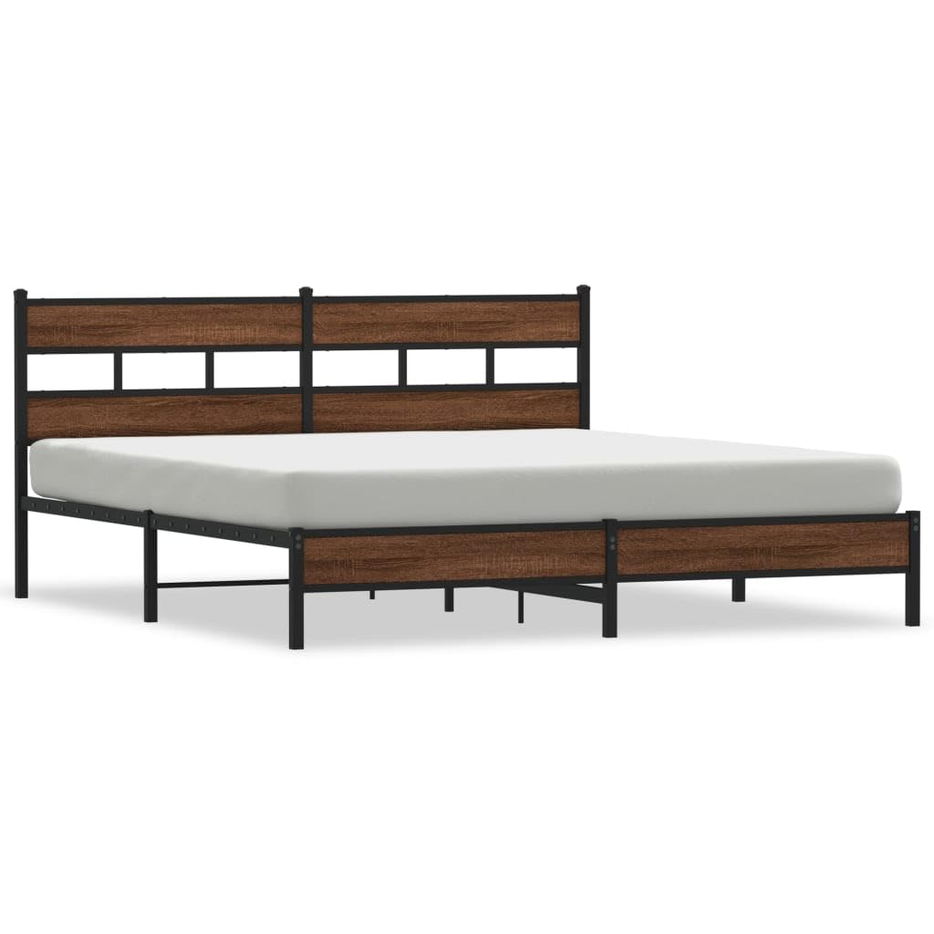 AirSleeperz® metalen bedframe Esmee White 140x200 cm