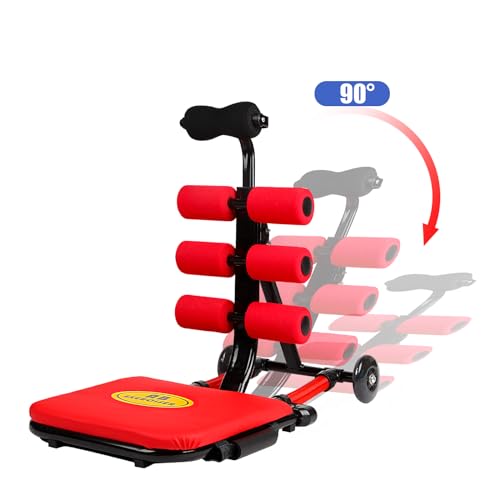 LIEVIM Total Foldable Ab Machine, Sit Up Bench, Abs Exerciser Equipment,Abdominal Portable Workout Crunch Core Fitness for Home Gym Systems.