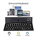 immagine 2Vapechaser Tastiera Bluetooth Pieghevole, Tastiera Wireless Portatile con Supporto per Supporto Dimensioni Tastiera Pieghevole Ultra Sottile Compatibile con Smartphone iOS Android Windows Tablet