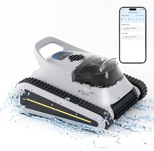 Zyerch Robot Pool Cleaners and Walls, Pool Vacuum Cleaner with Im...