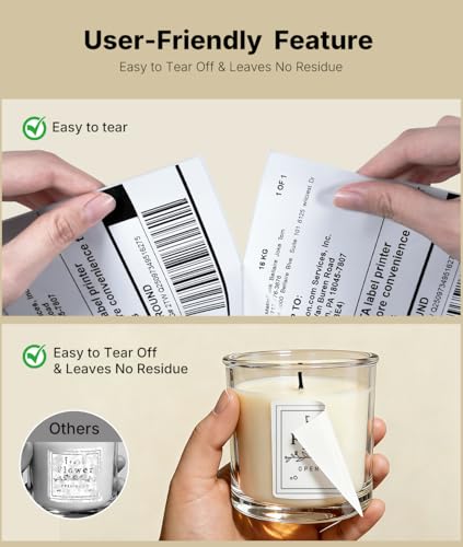 Image of Rongta RP425 Black Label Printer+220 PCS 4 * 6 Tnermal Labels