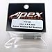 Apex RC Products 10 Pack 4x8x3mm Rubber Shielded Ball Bearings MR84-2RS 1910R