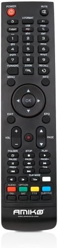 AMIKO HD8265+ Remote Control layout