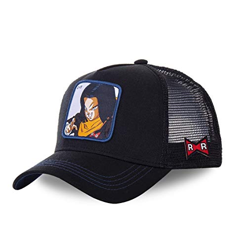 Capslab Casquette trucker Dragon Ball Z C-17 Noir Cover