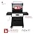 Neevo Smart Propane Grill 44,000 BTU, 2-Burner Outdoor BBQ, Electronic Control, 714 Sq In Cooking Space, Cast Iron Grates, App Connected – 720-1054