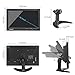 Haiway 10.1 inch Security Monitor, 1024x600 Resolution Small HDMI Monitor Small Computer Monitors with Remote Control with Built-in Dual Speakers HDMI VGA BNC Input for Gaming CCTV Raspberry Pi PC
