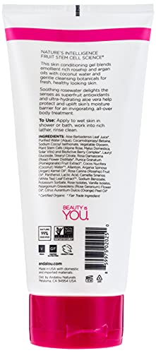 Andalou Naturals 1000 Roses Soothing Shower Gel, 8.5 Ounce #TOP1
