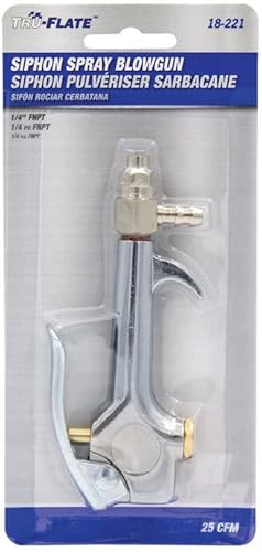 Miniatura 3 de Tru-Flate 18-221 14" Hembra NPT Entrada Sifón Spray Blowgun