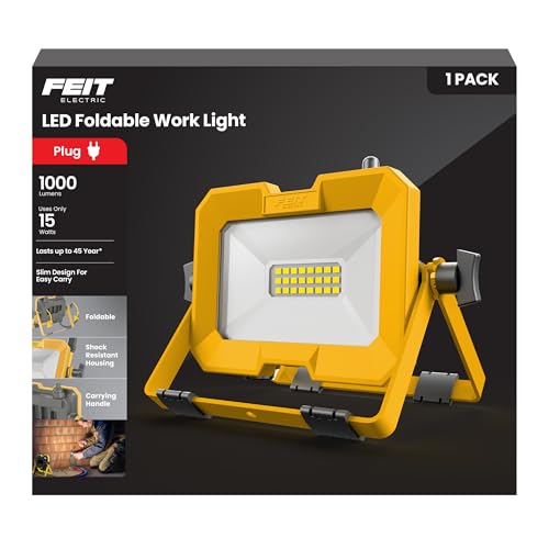 Feit Electric WORK1000PLUG/SCIS Portable Plug-in LED...