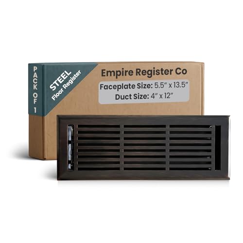 EMPIRE REGISTER CO Linear Design, Heavy Duty Floor Vent Covers,
