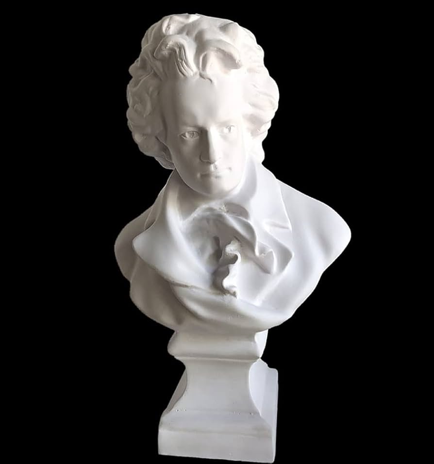 ベートーヴェン　胸像　銅像風　装飾品　美術品 ベートーヴェン 胸像 銅像風 装飾品 美術品 - メルカリ