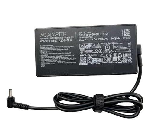 Adaptador Cargador AC 20V 10A 200W 4.5x3.0mm miniatura 1