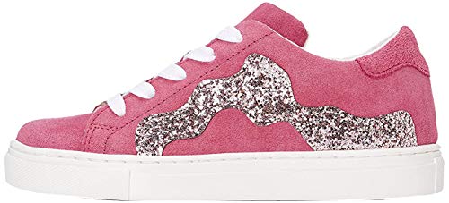 RED WAGON Zapatillas Deportivas con Purpurina para Niña, Rosa (Fuschia), 30.5 EU (12 UK)