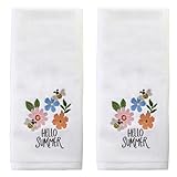 SKL Home Hello Summer Bee 3D Hand Towel Set