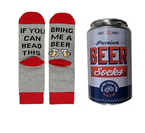 Calcetines de cerveza divertidos, regalo para hombres, calcetines de algodón, regalo para el día del padre (Bring me a Beer, talla única) Cover
