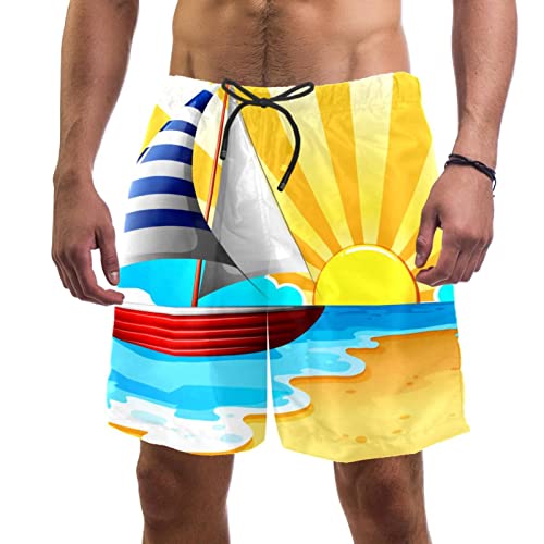 Maillots de bain pour hommes HadHfun : parfaits pour le bateau et la plage