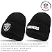 Ultra Game Youth NFL Official Super Soft Winter Beanie Knit Hat with Extra Warm Touch Screen Gloves, Las Vegas Raiders, Team Color, One Size
