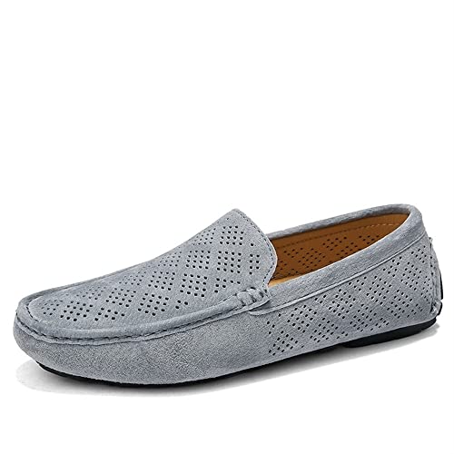 Men's Loafers Shoes Moccasins Shoes Breathable Simple Leather Slip Resistant Anti-Slip Lightweight Party Wedding Slip-ons3
