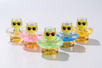 コカレロ　ボムグラス　サマーバージョン 【24個セット】 Amazon.co.jp: コカレロ ボムグラス 限定品サマー浮輪5色セット