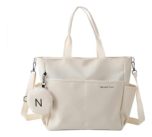 Bolsa Feminina Grande Transversal, de Mão e Tipo Tote | Bolsa Casual Leve para Ombro ou Lateral | Ideal para Faculdade, Trabalho, Compras e Uso Diário