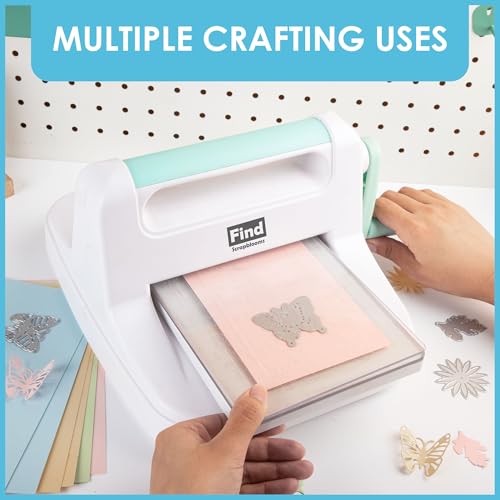 Manual Die Cutting Machine,Embossing Machine for Card Making Crafting, 6" Openning(Gift Box) - Image 4