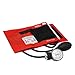Dixie EMS Blood Pressure and Sprague Stethoscope Kit - Red