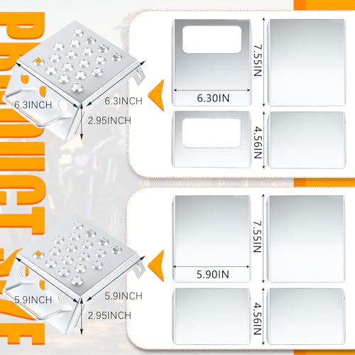 image for DaisyInner 2 Pcs Moto Starting Block Aid Adjustable 3-9