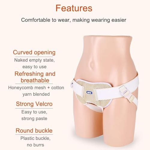 Faja para Hernia Inguinal para Hombre Ajustable miniatura 5