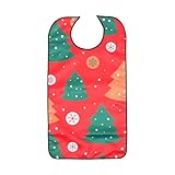 HOLIDYOYO Lätzchen für Erwachsene aus Wasserabweisendem Material Waschbare Essensschürze für Senioren und Ältere Männer Universell Schützender Lätzchenschutz Beim Essen