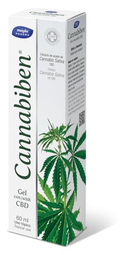 CANNABIBEN Gel CBD con Hapagofito y Árnica 60ml