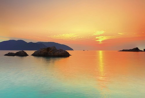 Tapisserie poster panoramique ORANGE MOOD 4 x 2,70 m Cover