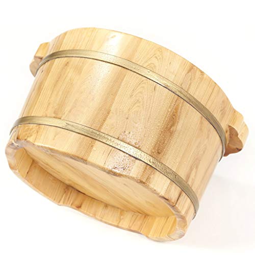 Spa de pies grande de madera Katzowen 21 cm miniatura 2
