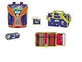 Moderne, schmale Form Scout Schulranzen-Set Basic Nano Set 1 5 TLG Sunrise 36 cm Blau 71500750500