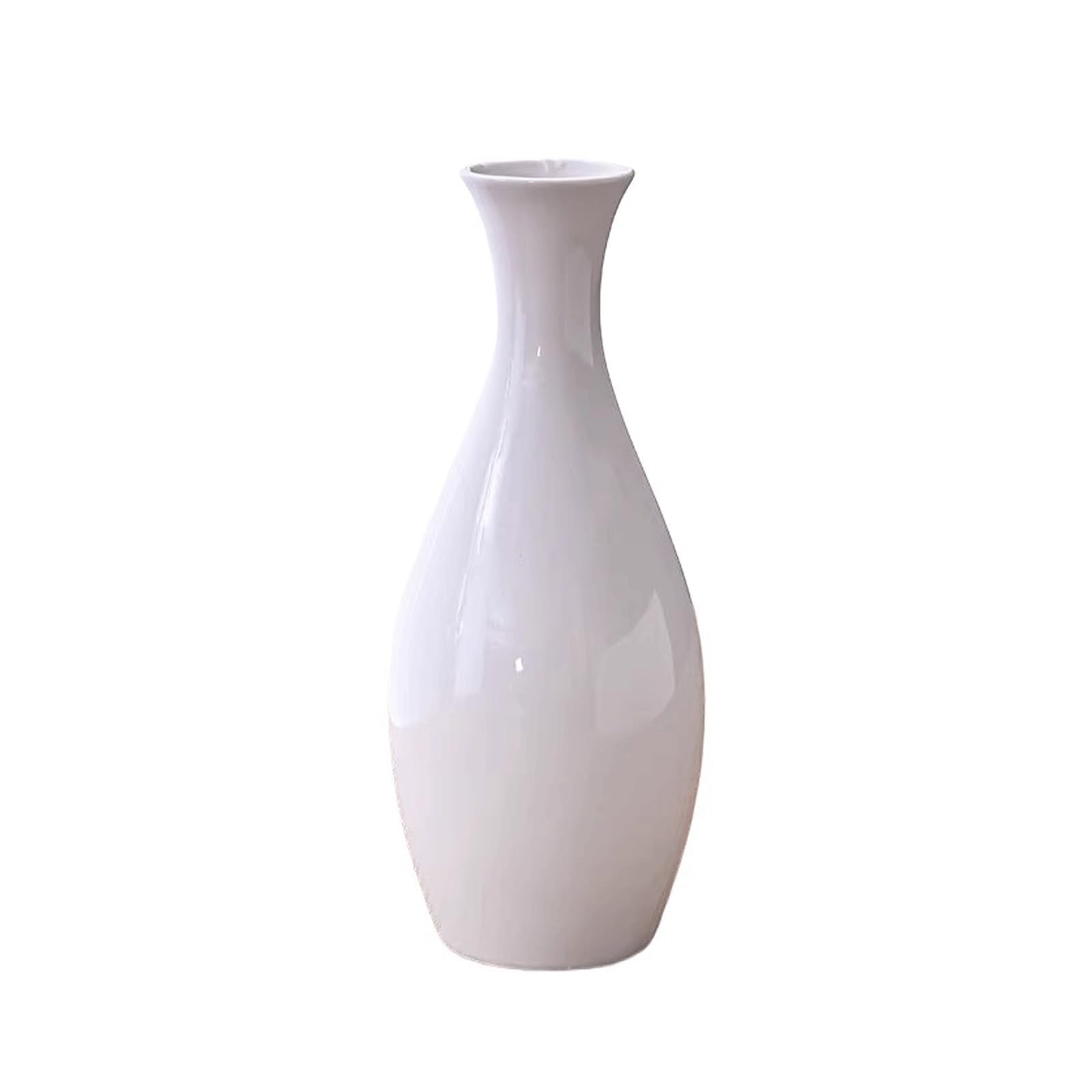 Zthyshoz One Color Decorative Vase Vintage Ceramic Vase Keeping Flower For Living Room Bedroom Decoration Simple