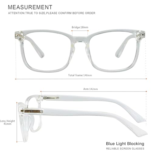 Image of Vintage Square Progressive Multifocal Presbyopic Glasses, Photochromic Gray Sunglasses for Men Women Readers (Transparent,+0.00 /+1.50 Magnification)