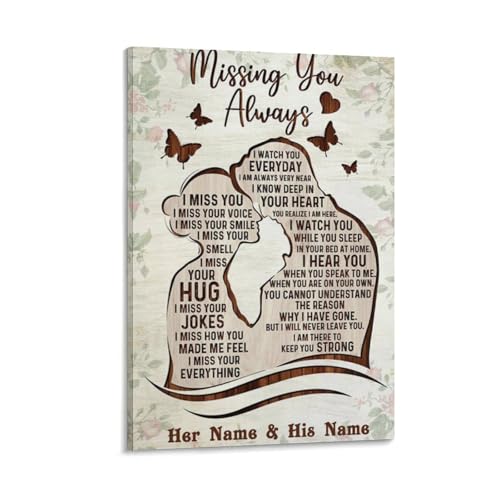 Poster papillon commémoratif cadeau idéal Saint-Valentin