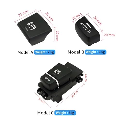 Bouton commutation frein à main X5 X6 réparer commande stationnement cassée
