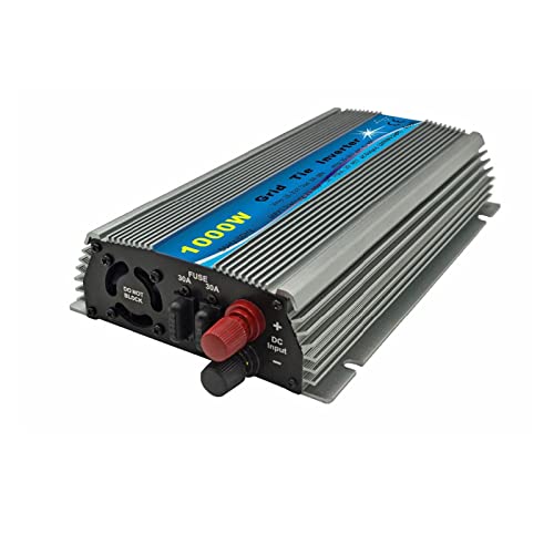 Inversor solar de conexión a red 1000W onda pura de 10.5-28V para panel de 18V y red 110-120V 2