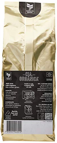 Café Cia Orgânica Supreme Grão Espresso 250g