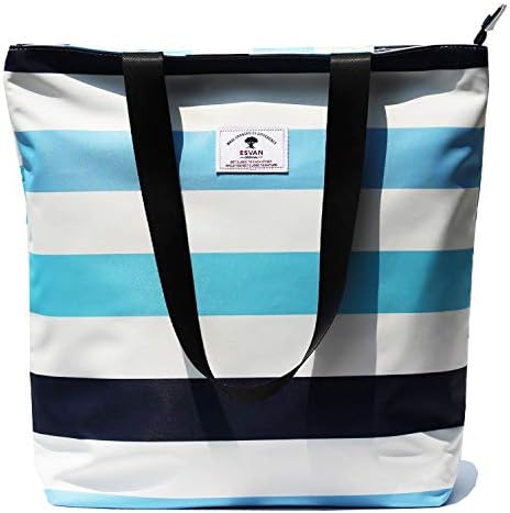 Original Floral Tote Bag Shoulder Bag for Gym Hiking Picnic Travel Beach ([W] upgraded large size 1)