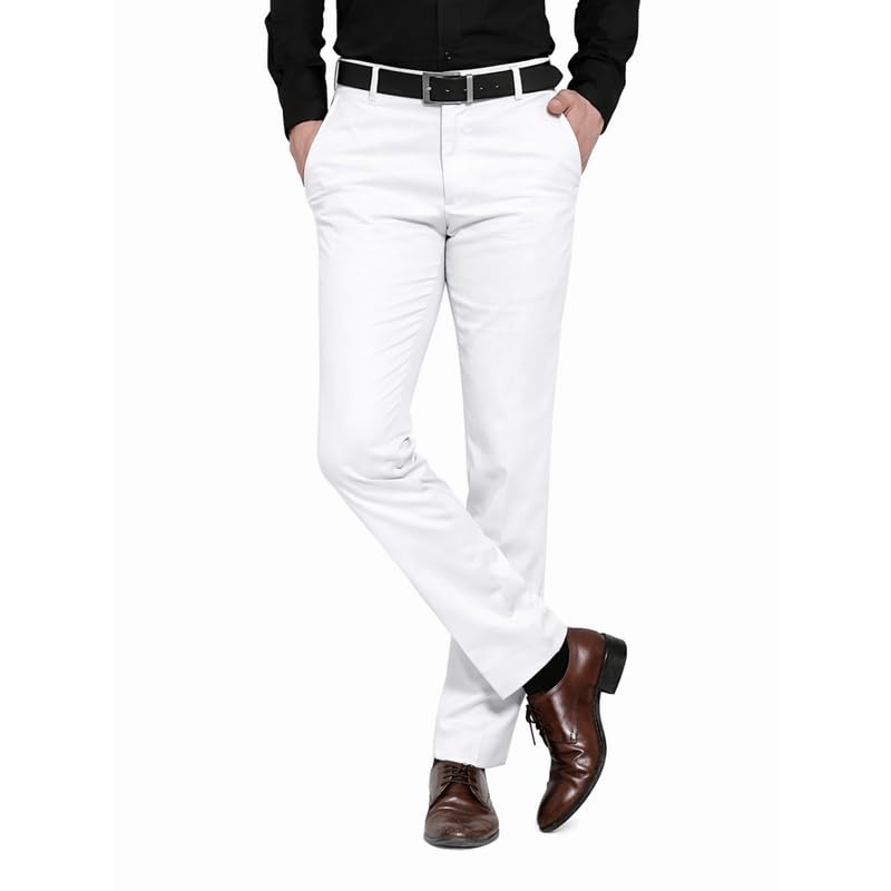 shbm Men's Reguler Fit Polycotton Trouser Pant's Formal Trouser Casual Trouser Pant-picture-5