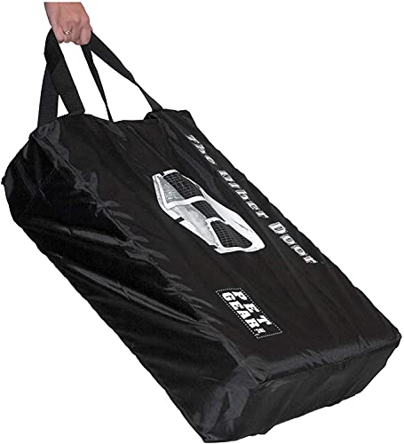 Pet Gear “The Other Door” 4 Door Steel Crate For Dogs/Cats With Garage-Style Door, Includes Plush Bed + Travel Bag, No Tools Required, 3 Models, 3 Colors #TOP5