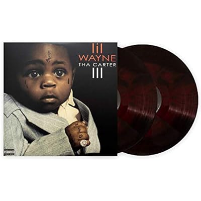 Lil Wayne - Tha Carter III Deluxe Club Edition Vinyl 180 gram Red and Black Galaxy 2X Vinyl LP