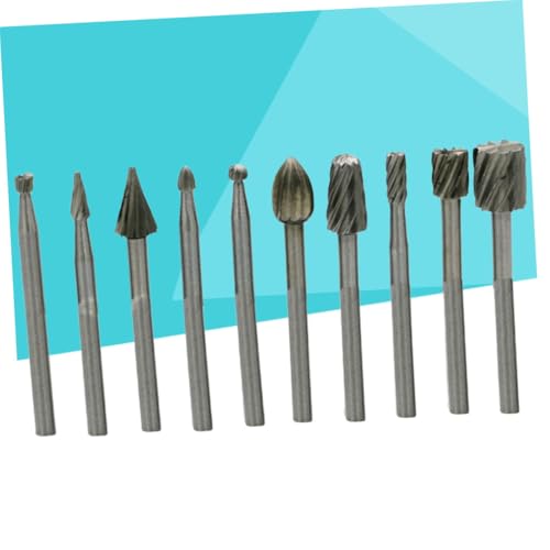 Set de 10 fresas rotativas para madera y aluminio miniatura 5