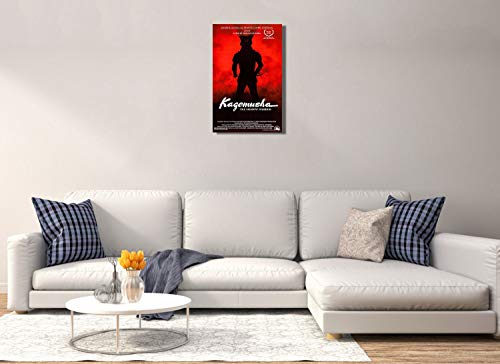 Image of Tallenge - Kagemusha (Shadow Warrior) - Akira Kurosawa Japanese Movie Poster - Large Poster(Paper,20 x 30 inches, MultiColour)