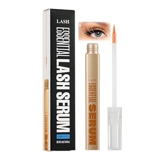 Eyelash Serum for Growth and Thickness – Enhances Longer, Fuller Lashes, Rapid Lash Growth Serum with Botanical Extracts & Gentle Formula for Sensitive Eyes, Lash Strengthening &