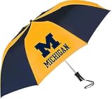 Storm Duds Michigan Wolverines Sporty Two-Tone Umbrella