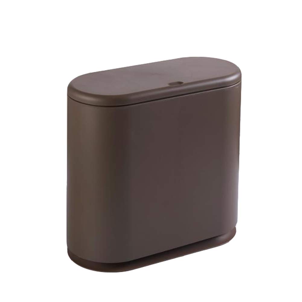 Seau hygiénique en plastique avec couvercle hermétique anti-odeur pour WC portable