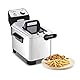 Moulinex AM338070 Semi-professionelle Fritteuse Easy Pro Premium 3 l, Edelstahl, 3 liters, Rostfreier Stahl, gebürstet