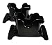 MyBuckleMate Seat Belt Buckle Holders - Keep Floppy Back Seat Buckles Securely Propped Up for Easy Buckling, Black - (Set of 2)